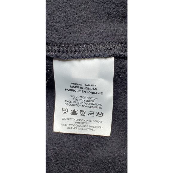 Nike Club Fleece Mens Sz L Crewneck Sweatshirt Black BV2662 010 Winter C9 - Picture 6 of 9